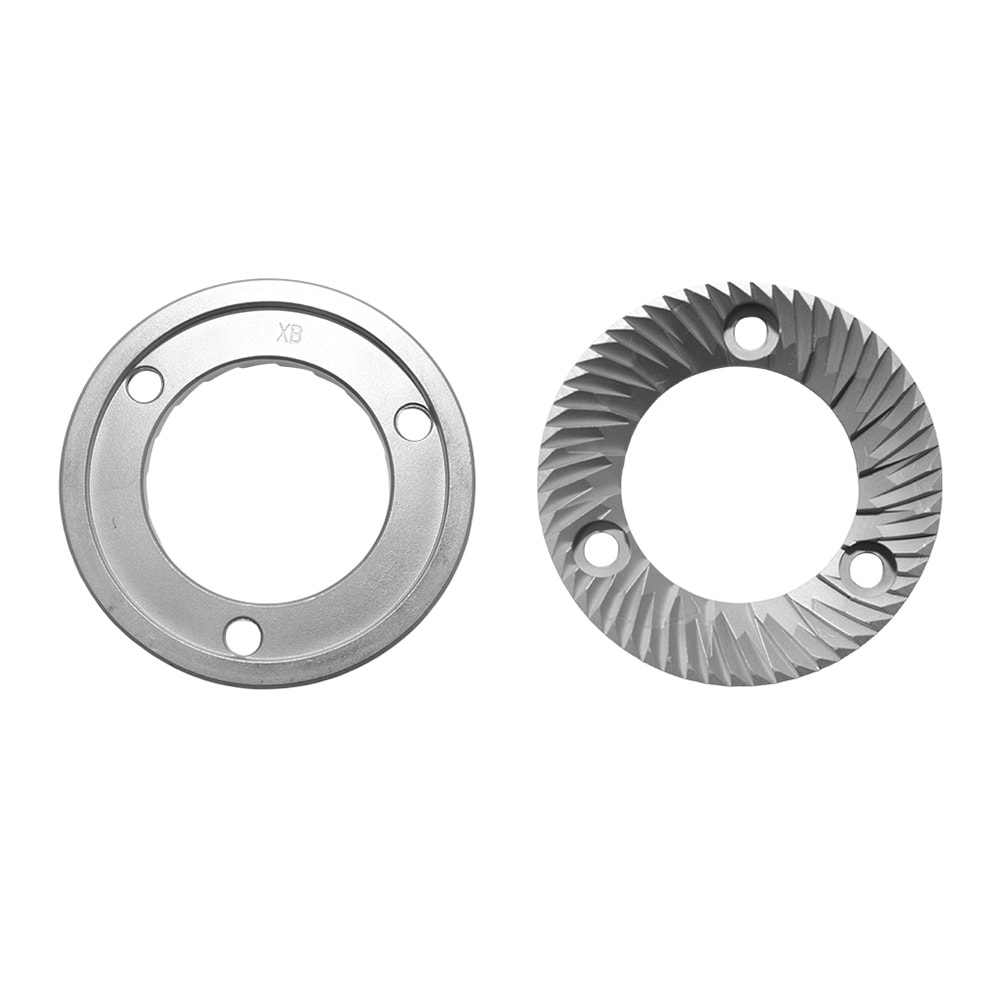 Plana malskivor till kaffekvarn 40 mm / kvarnskivor i rostfritt stål / 2-pack