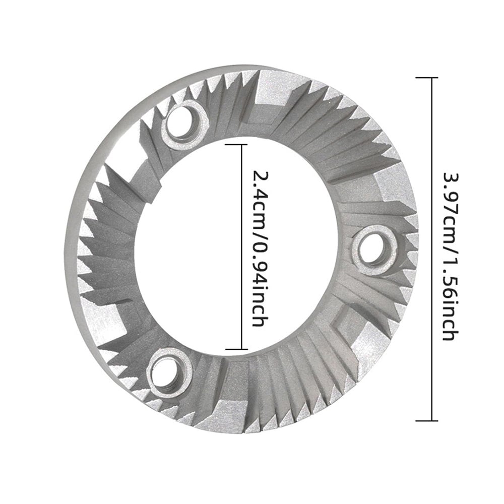 Plana malskivor till kaffekvarn 40 mm / kvarnskivor i rostfritt stål / 2-pack