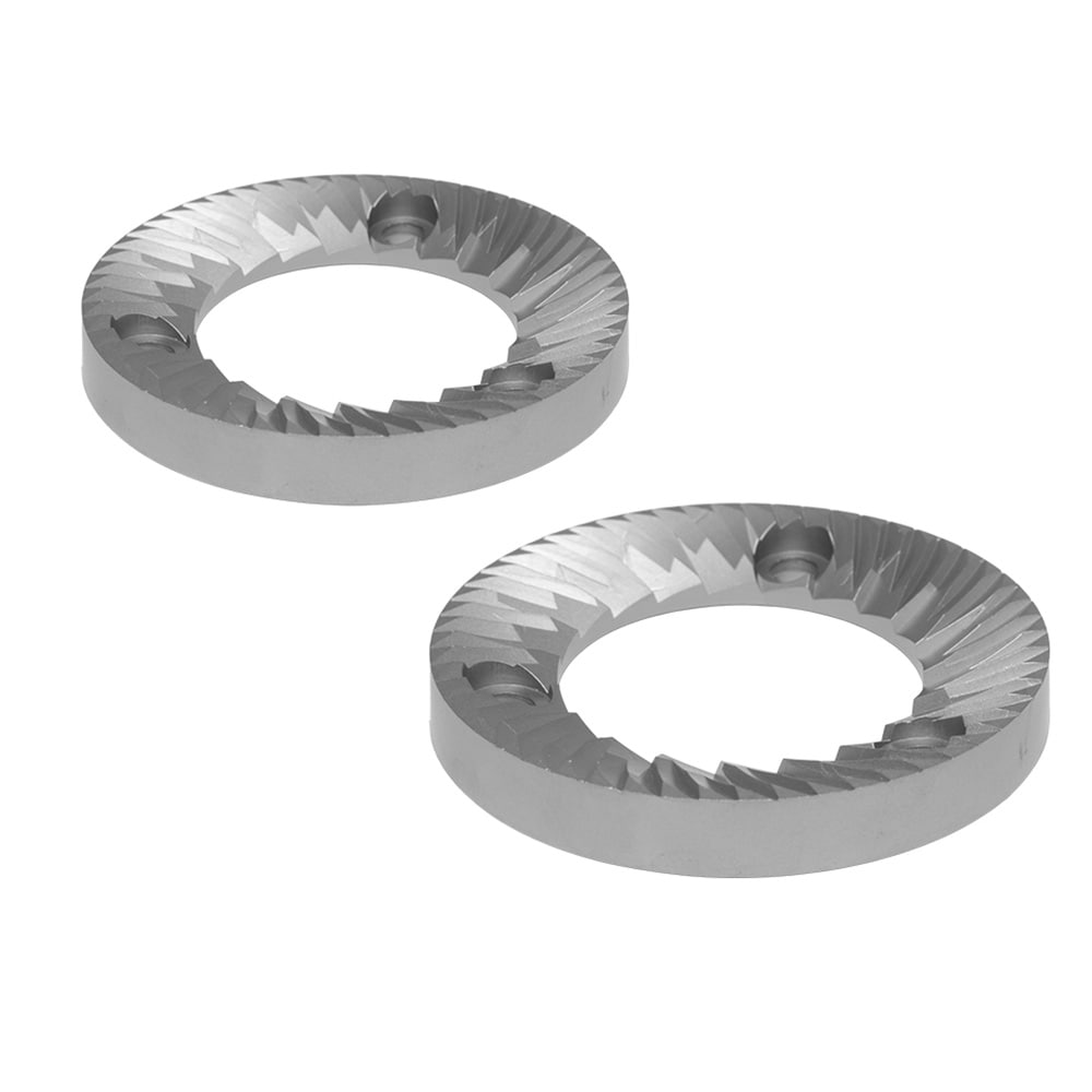 Plana malskivor till kaffekvarn 40 mm / kvarnskivor i rostfritt stål / 2-pack