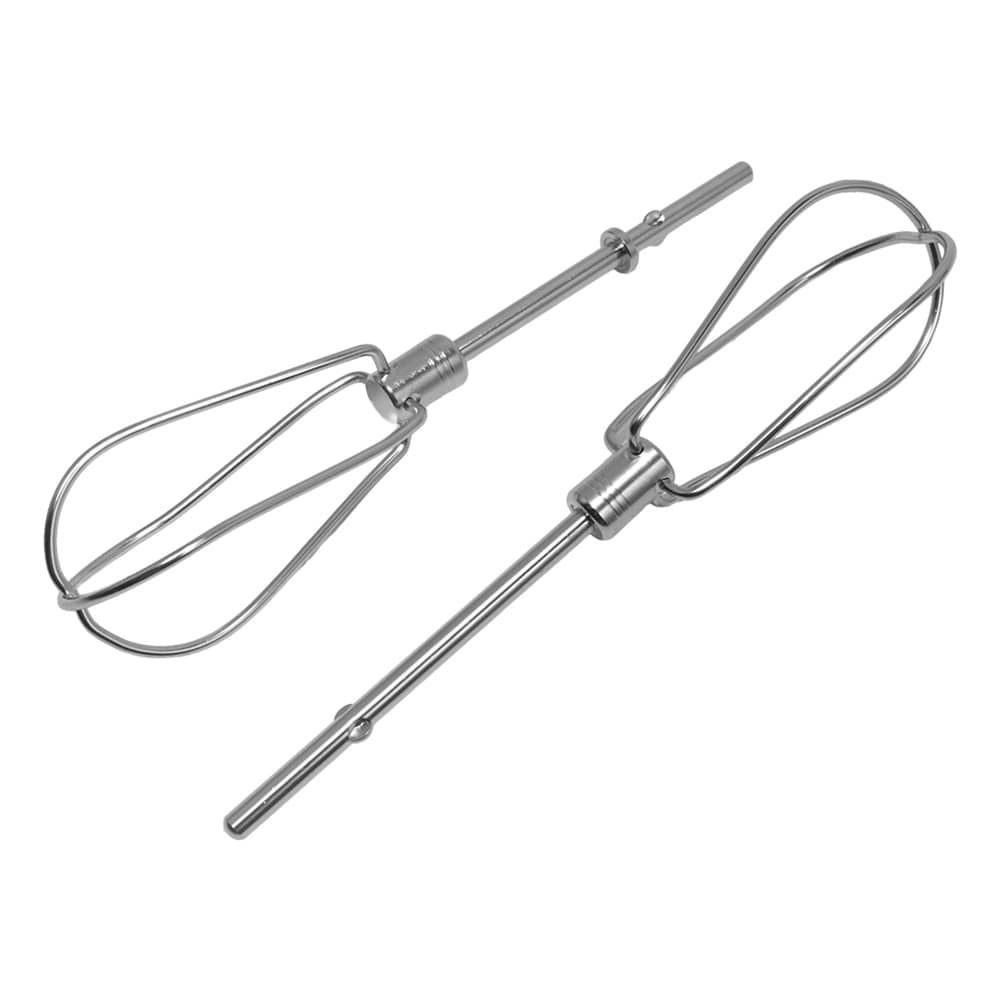 Turbo Beater vispar till KitchenAid handmixer W10531842 / ersättningsvispar i rostfritt stål / 2-pack