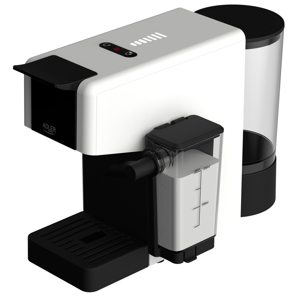Adler Kapselmaskin / Multikapselmaskin / Espressomaskin med mjölksystem