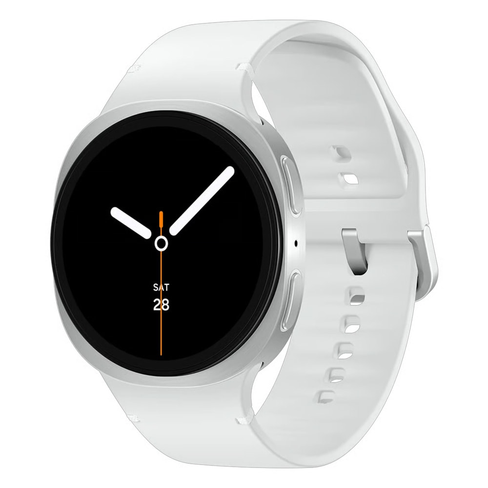 Samsung Galaxy Watch8 40 mm LTE grafit / AI-smartklocka med eSIM och 32 GB lagring – Refurbished