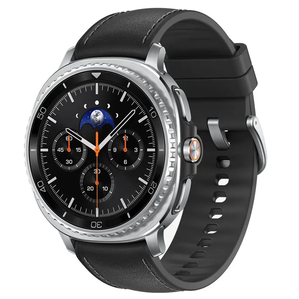 Samsung Galaxy Watch8 Classic 46 mm LTE svart / AI-smartklocka med eSIM och 64 GB lagring – Refurbished