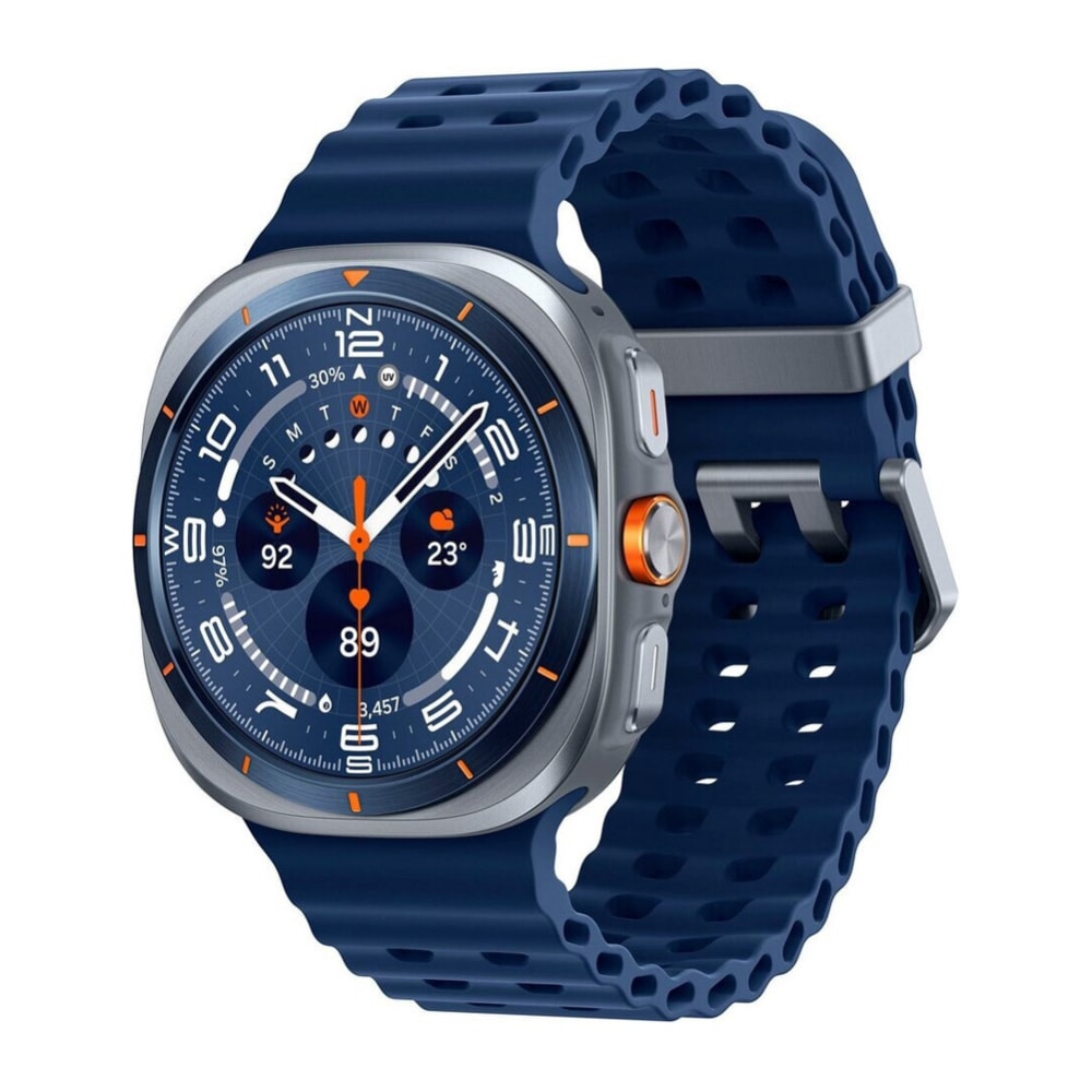 Samsung Galaxy Watch Ultra 47 mm LTE titanblå / AI-smartklocka med eSIM och 64 GB lagring – Refurbished