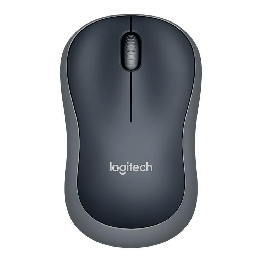 Logitech M185 trådlös mus, grå / Datormus / Trådlös datormus