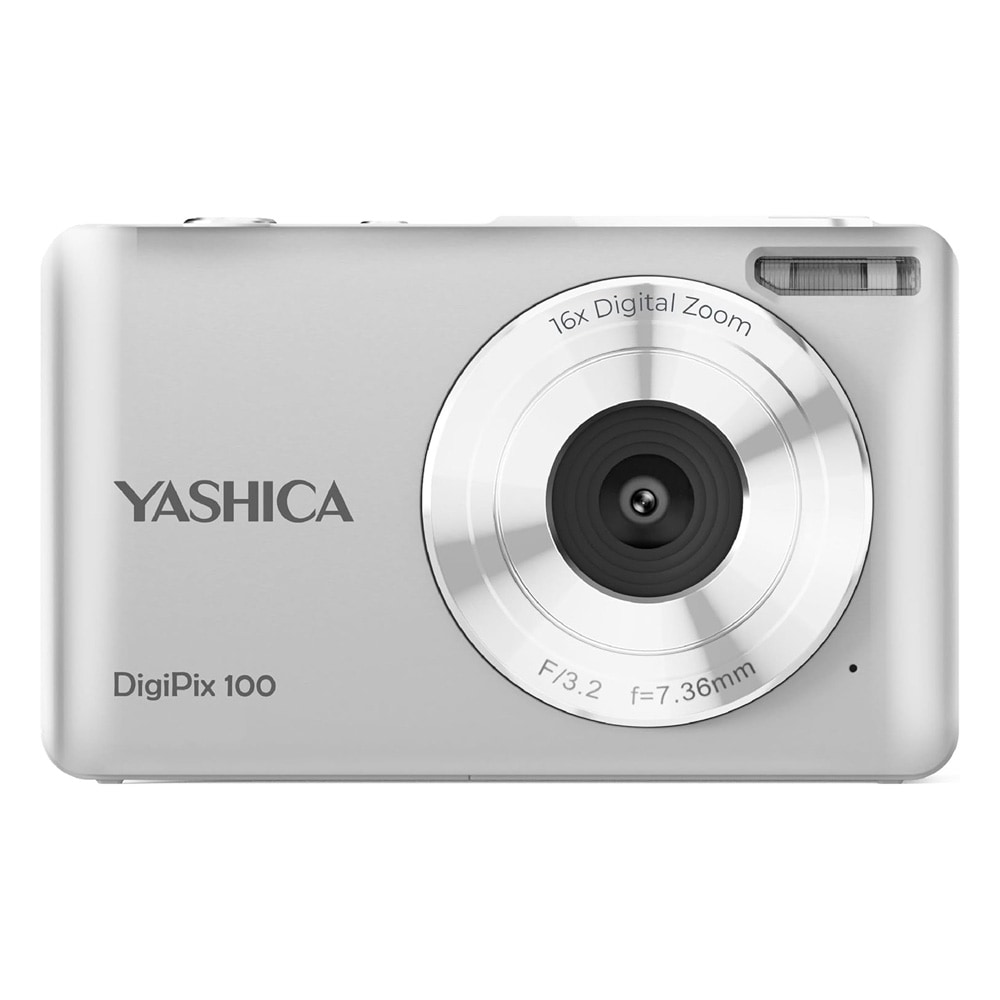 Yashica DigiPix 100 Digitalkamera - Silver / Kompakt digitalkamera / Digital resekamera