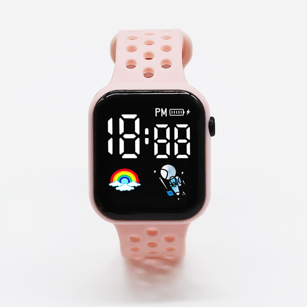 United Armbandsur - Rosa / Digitalt armbandsur / Digital klocka