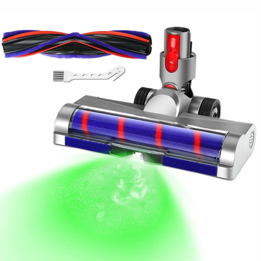 Dammsugarmunstycke med LED till Dyson V7 V8 V10 V11 V15 / Golvmunstycke / Dammsugarborste