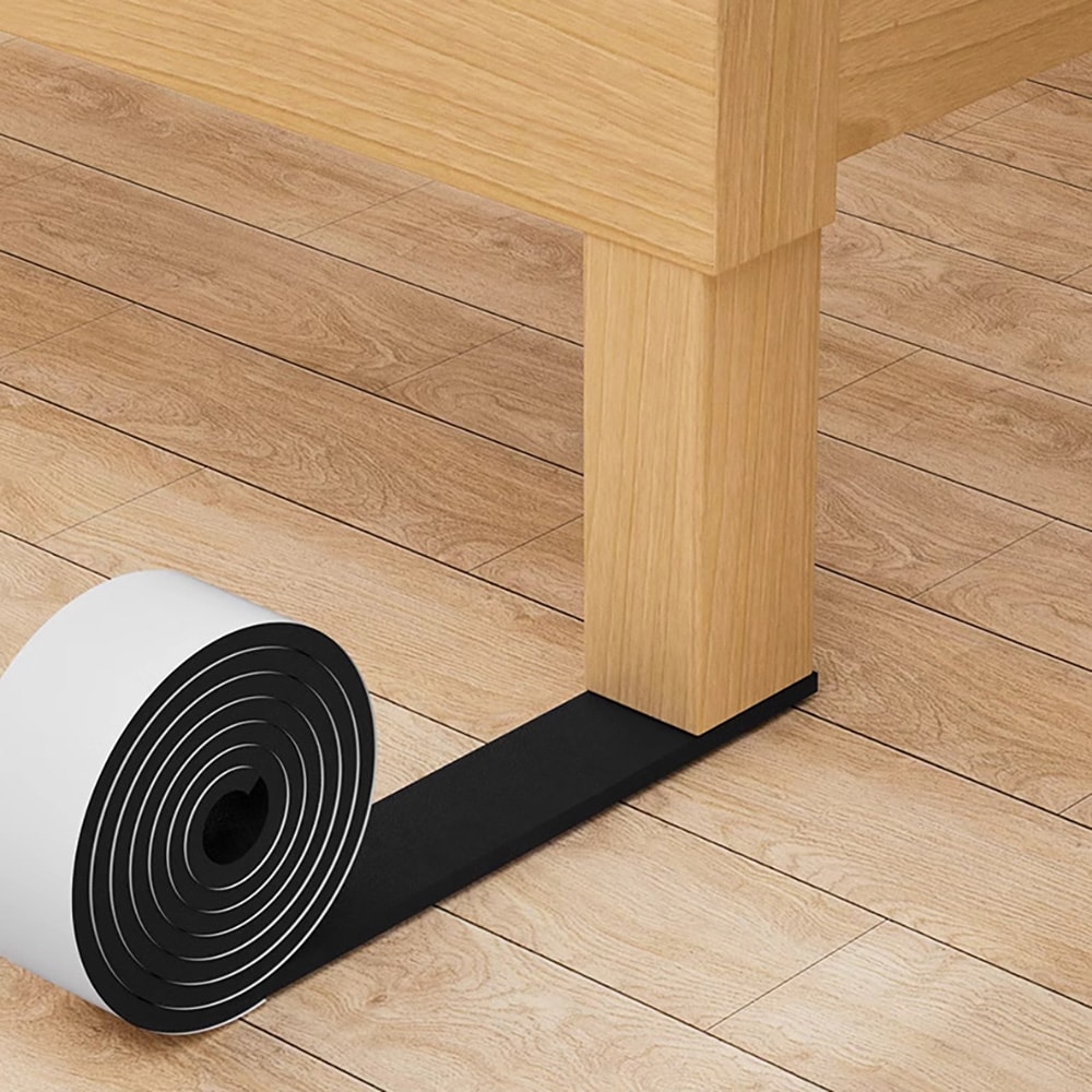 Självhäftande ljudtätningslist i EVA-skum - 2 cm × 5 m / Skumtätningslist / Ljuddämpningslist