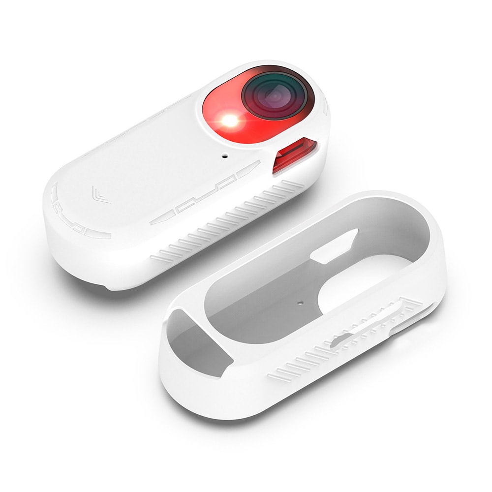 Beskyttelsesetui i silikon til Garmin Varia RCT715 – Hvit / Beskyttelsesetui / Lampebeskyttelse