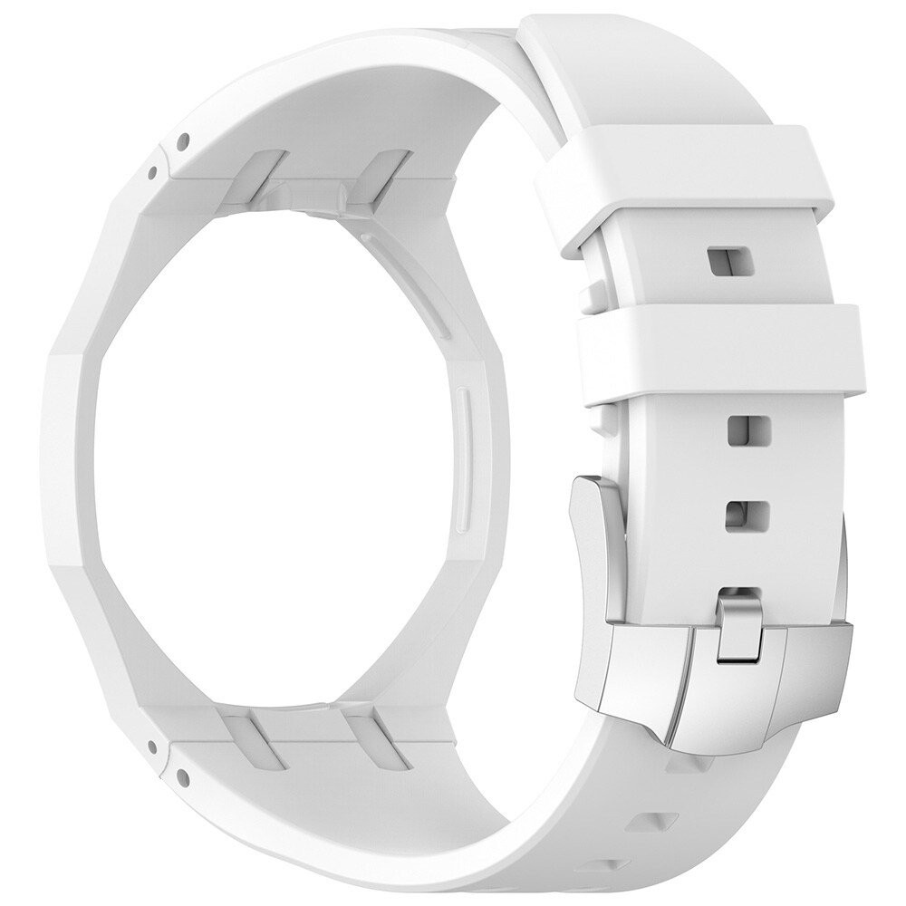 Silikonarmbånd til Swatch × Audemars Piguet – Hvit / Armbånd / Armbånd til smartklokker