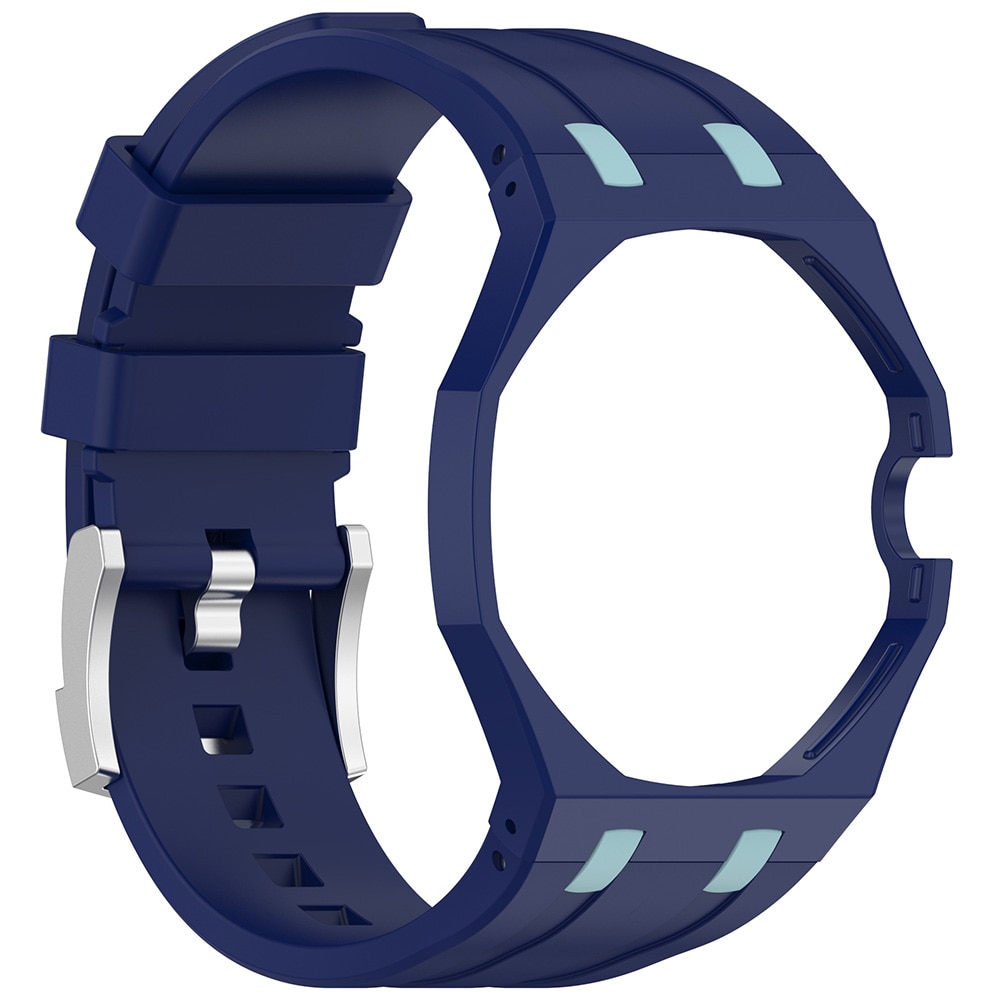 Klockarmband i silikon för Swatch × Audemars Piguet - Marinblå/Ljusblå / Klockarmband / Smartklockearmband