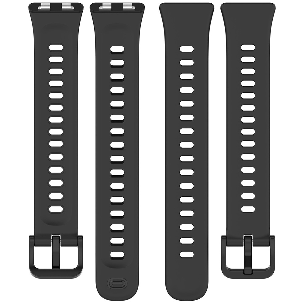 Silikonarmbånd til Huawei Band 11 Pro – Svart / Armbånd / Armbånd til smartklokker