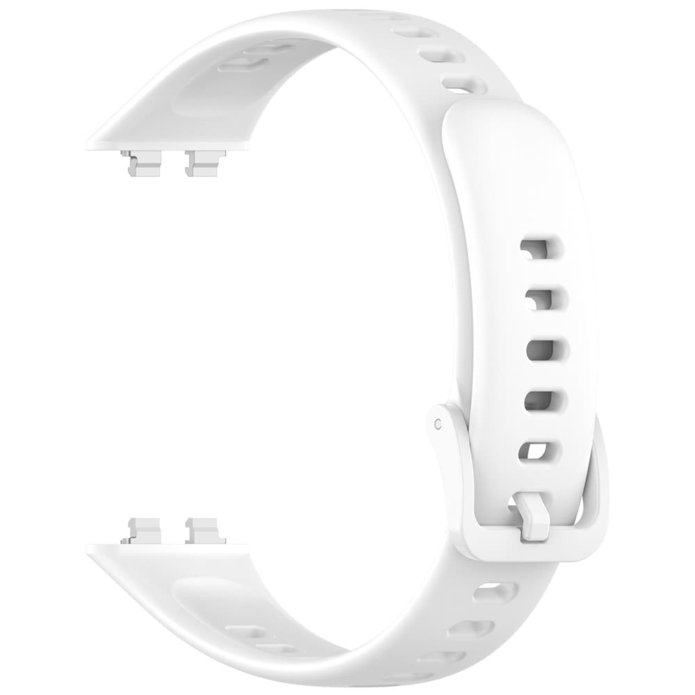 Klockarmband i silikon för Huawei Band 11 Pro - Vit / Klockarmband / Smartklockearmband