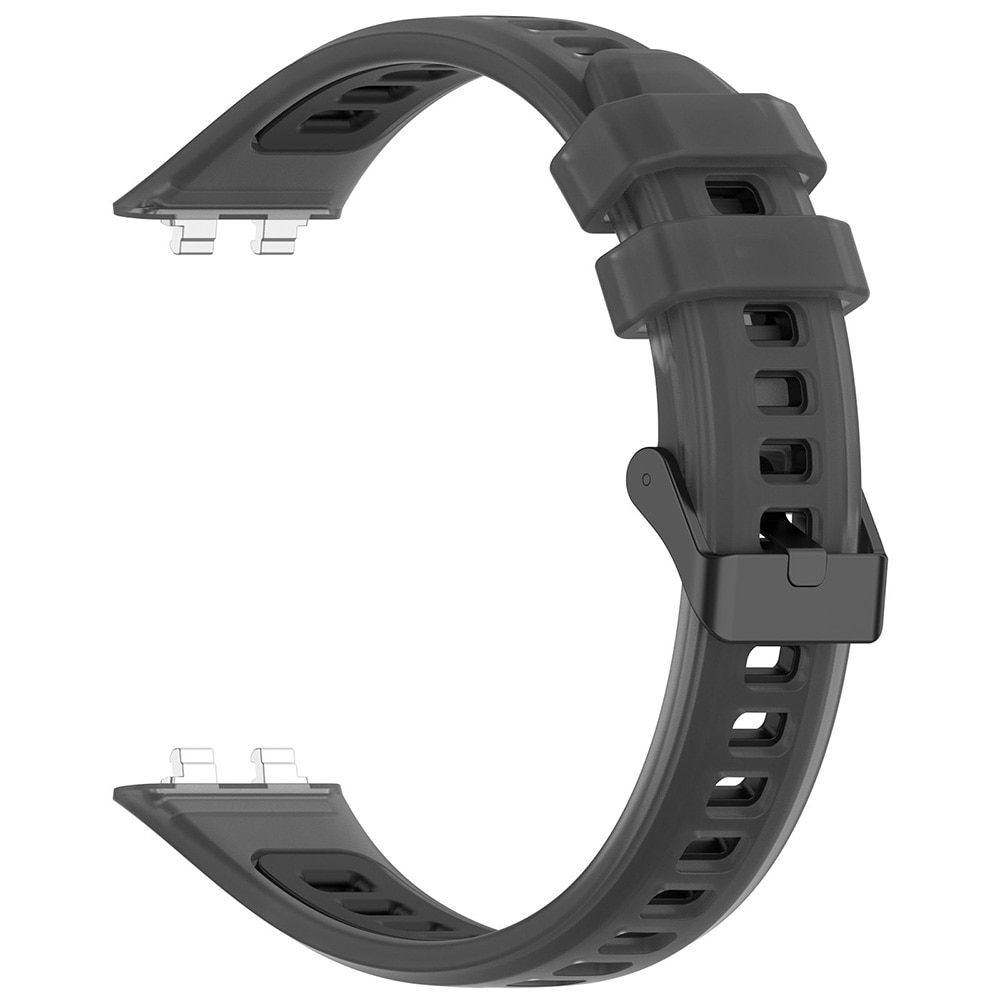 Klockarmband i silikon för Huawei Band 11 Pro - Svart / Jellyarmband / Smartklockearmband