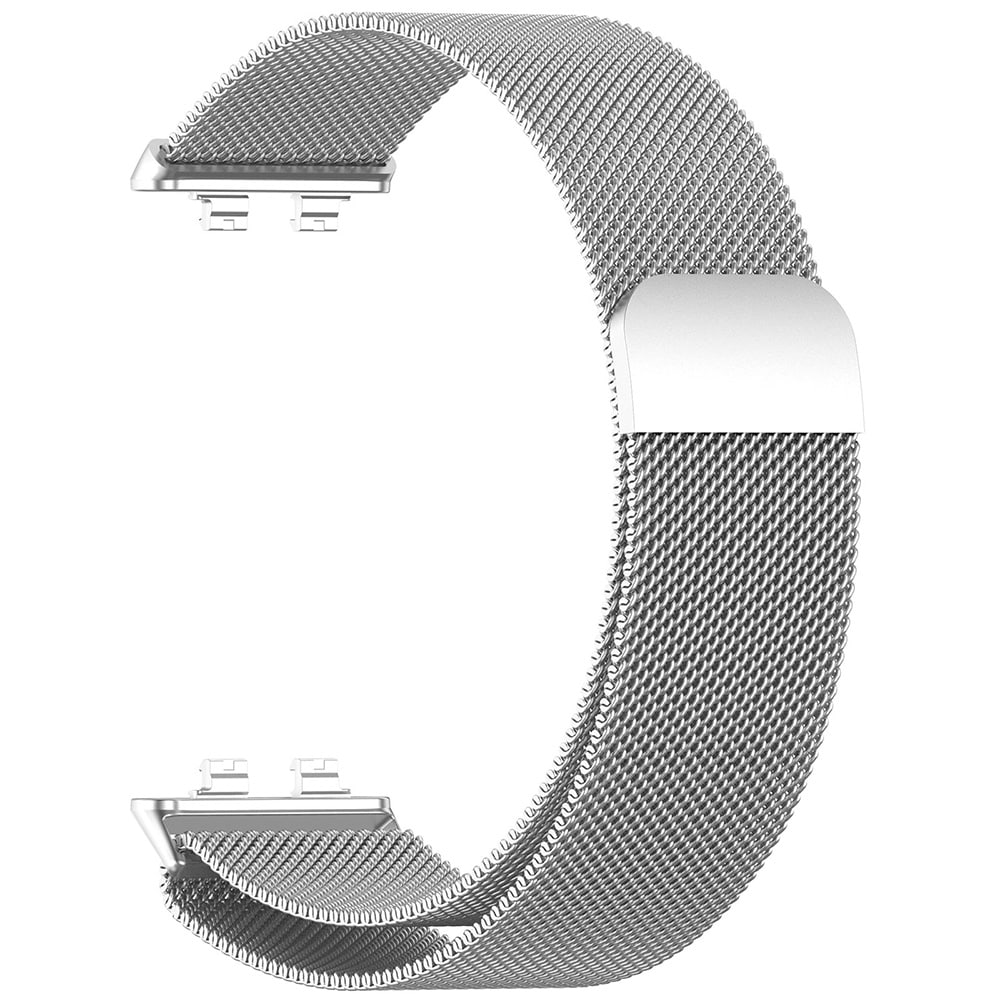 Magnetiskt klockarmband i metall för Huawei Band 11 Pro - Silver / Metallarmband / Magnetrem