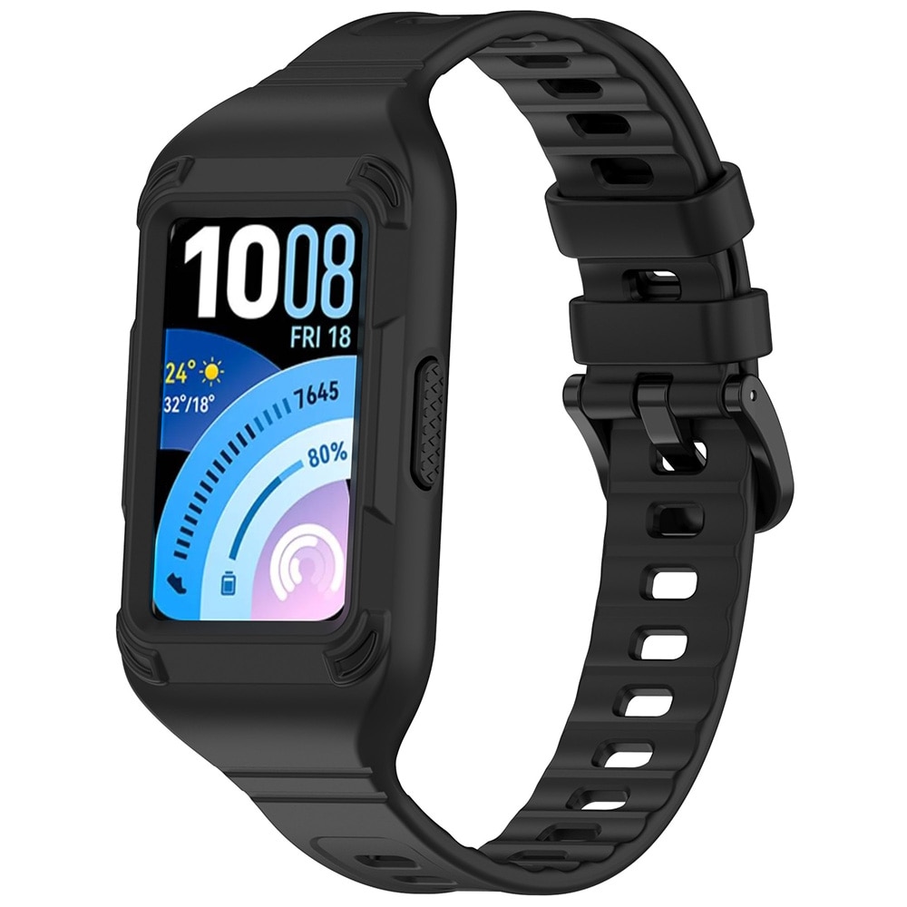 TPU-armbånd til Huawei Band 11 Pro – Svart / TPU-rem / Aktivitetsarmbånd