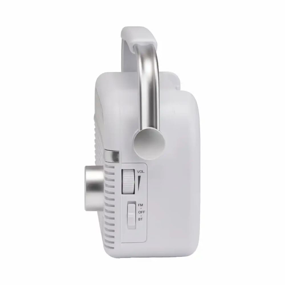 FM Radio med bluetooth - Vit / FM-radio / Bluetooth-radio