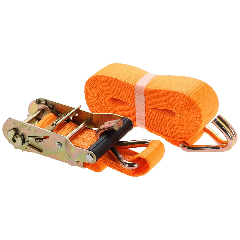 Spännband med spärrhake 38mm x 5m - Orange / Lastsurrning / Surrningsband