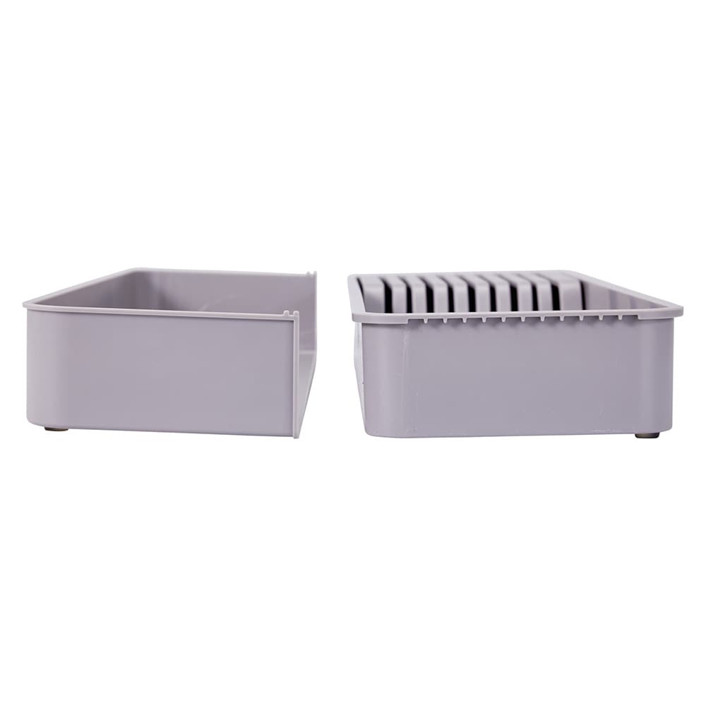 Udtrækkelig bestikindsats 39,5 x 14–22,8 cm / Justerbar bestikskuffe / Bestikorganizer