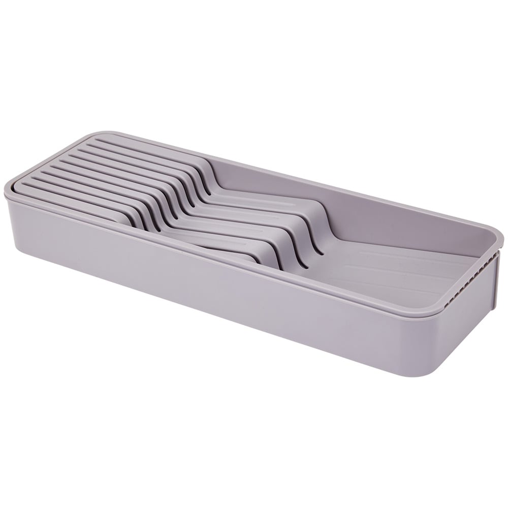 Utdragbar bestickinsats 39,5x14-22,8cm / Justerbar besticklåda / Bestickorganiserare