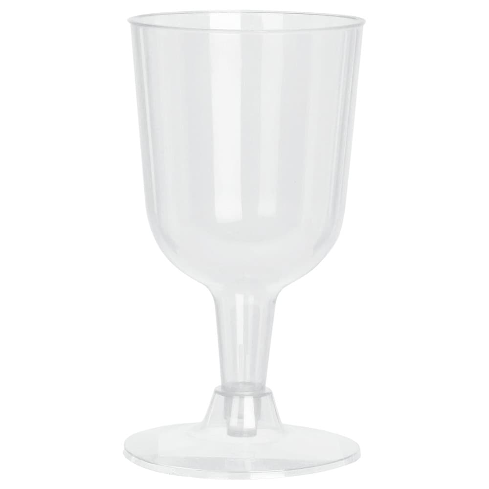 8-pack Vinglas i plast 160ml - Transparent / Plastvinglas / Återanvändbara vinglas