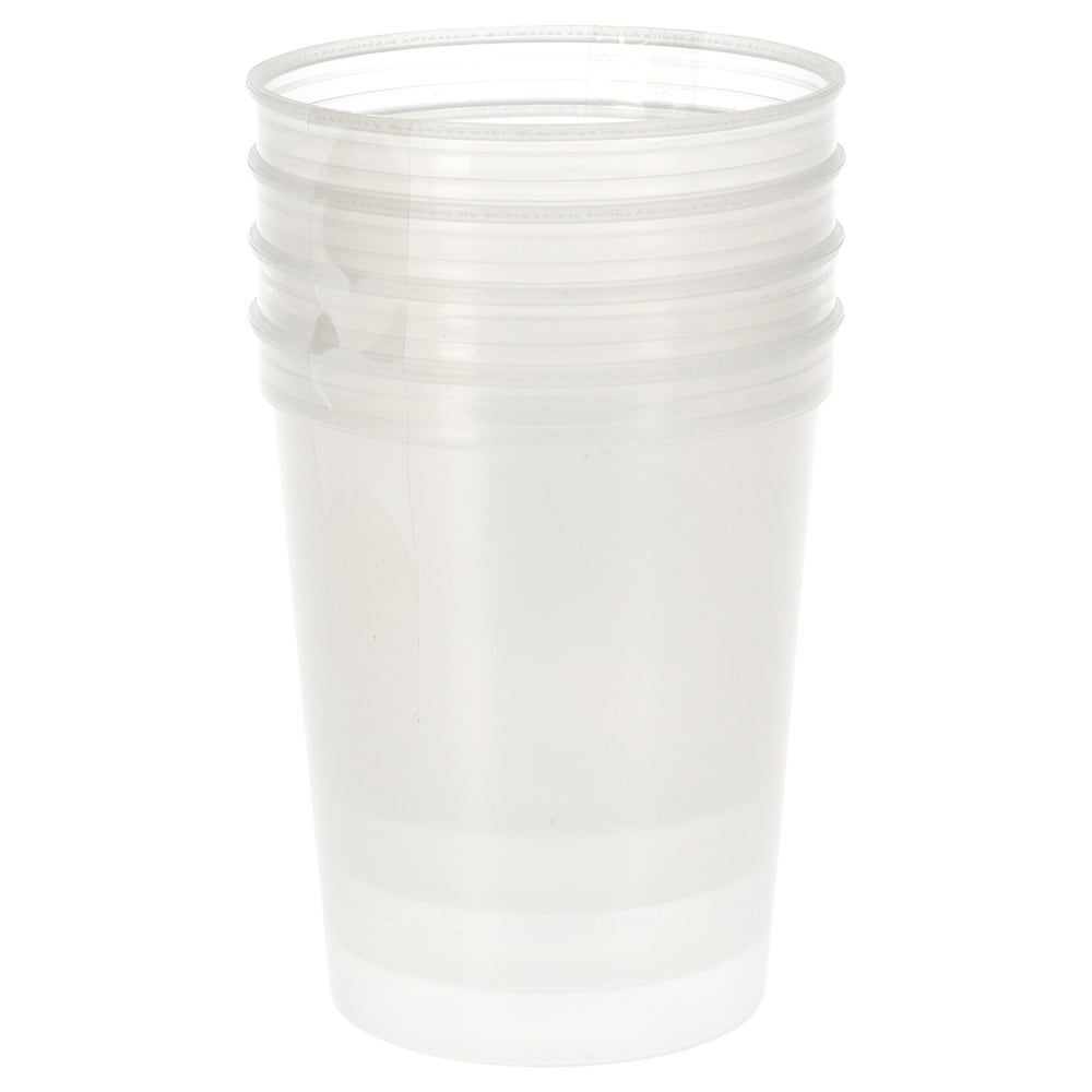 12-pack Dricksglas i plast 500ml - Transparent / Plastglas / Återanvändbara dricksglas