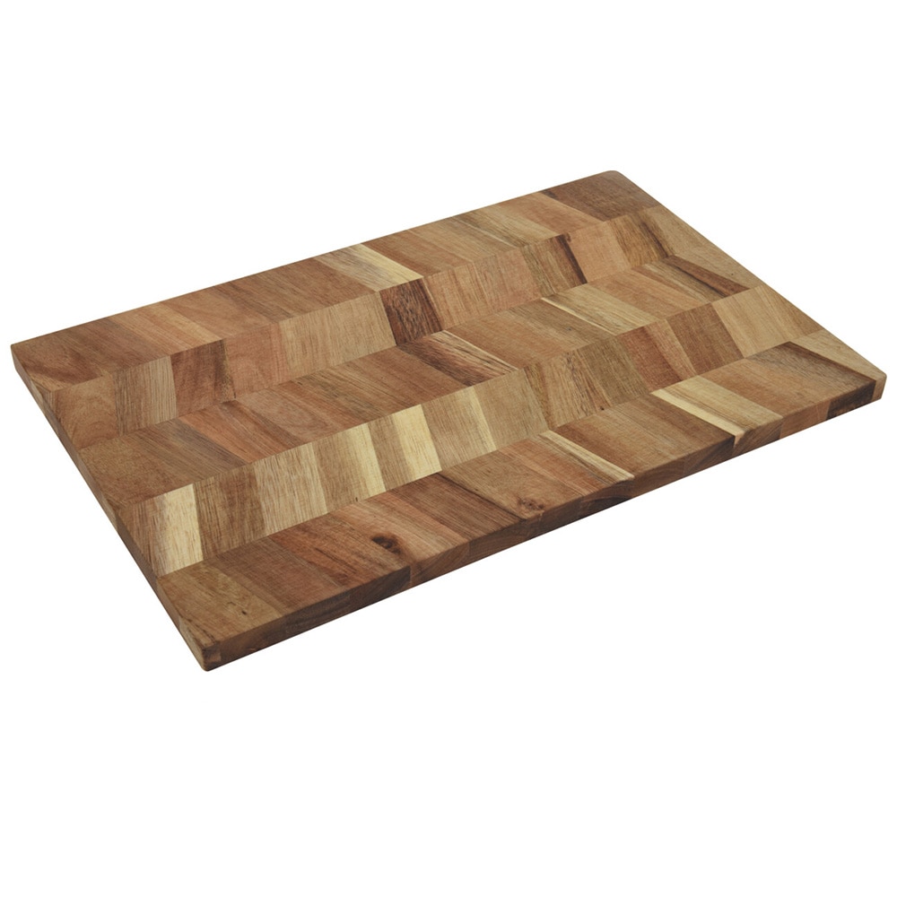 Skärbräda i akaciaträ 40x25cm / Akaciaskärbräda / Skärbräda i trä
