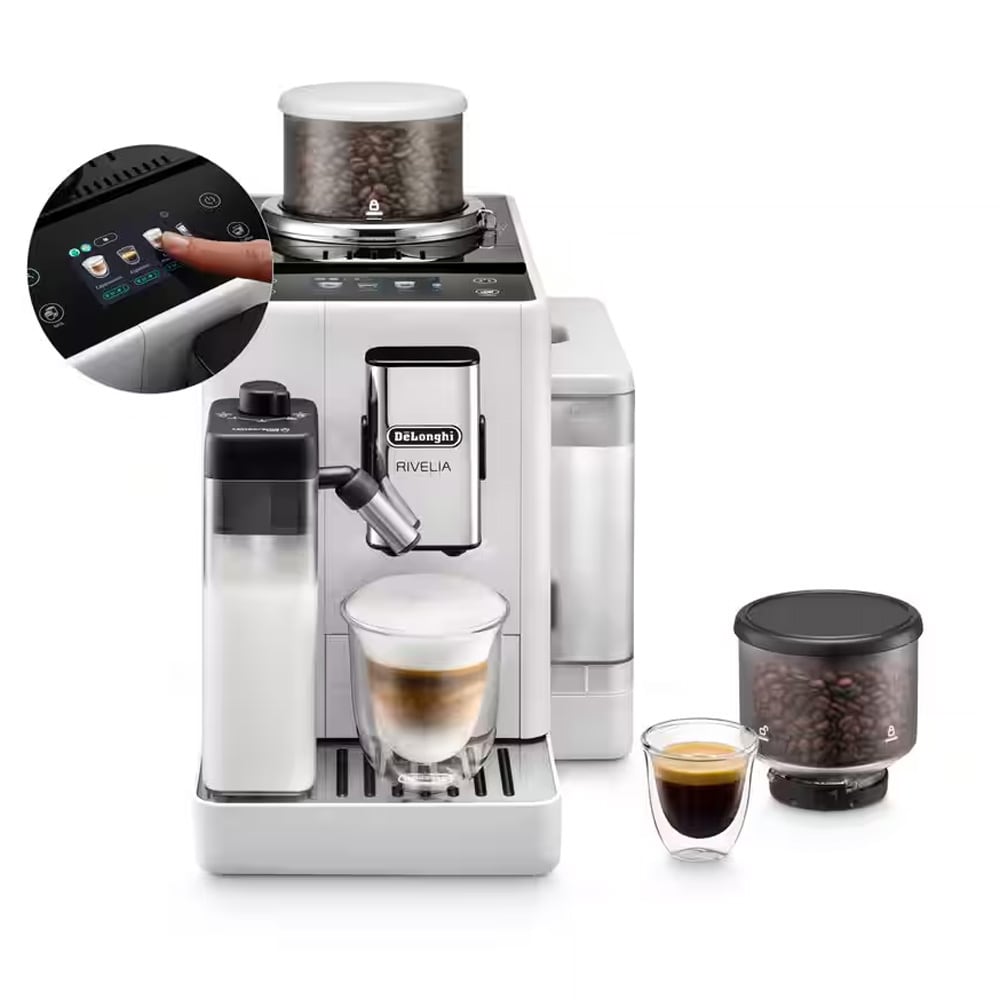 DeLonghi Rivelia EXAM440.55 Kaffemaskin / Automatisk kaffemaskin / Espressomaskin med mjölksystem