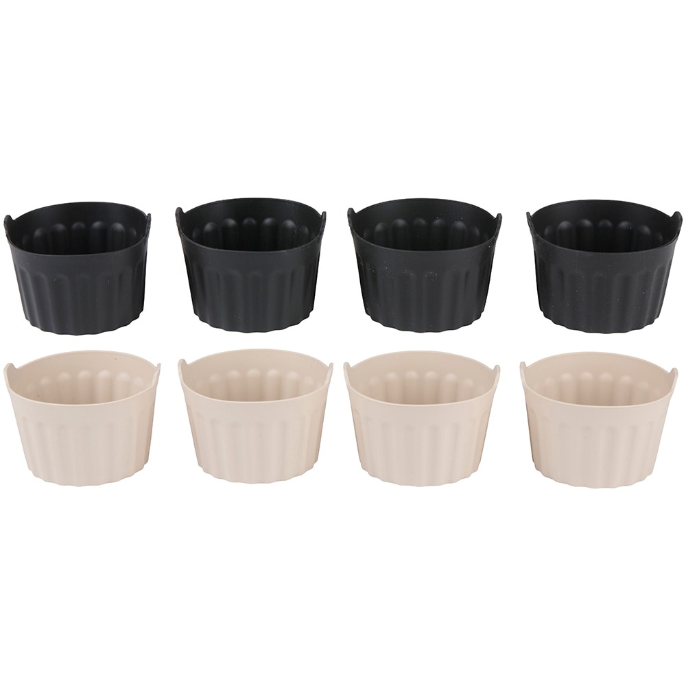 Silikonformar till airfryer 8cm 4-pack / Airfryerformar / Bakformar för airfryer