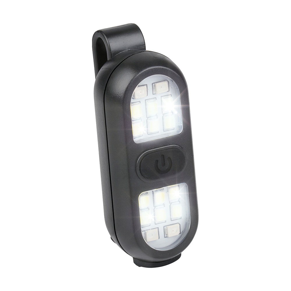 Clipslampa LED Uppladdningsbar - Svart / Klämlampa / Läsbelysning med klämfäste