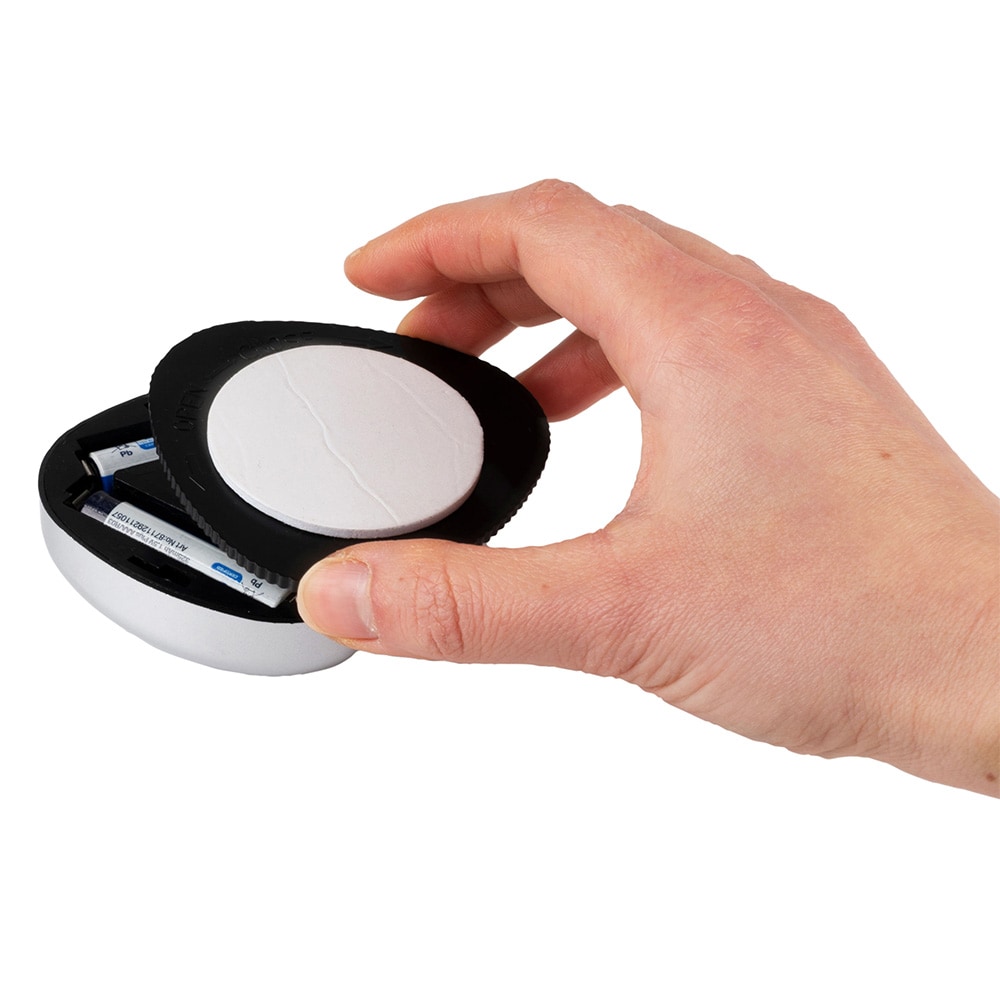 Batteridrivna Spotlights LED Ø70 mm 5-pack / Trycklampor / Självhäftande LED-ljus