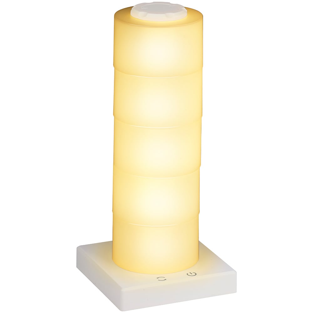 Stämningslampa färgskiftande 26 cm Rund / Multicolor LED-lampa / Rund stämningsbelysning
