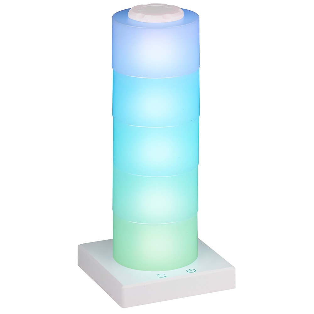 Stämningslampa färgskiftande 26 cm Rund / Multicolor LED-lampa / Rund stämningsbelysning