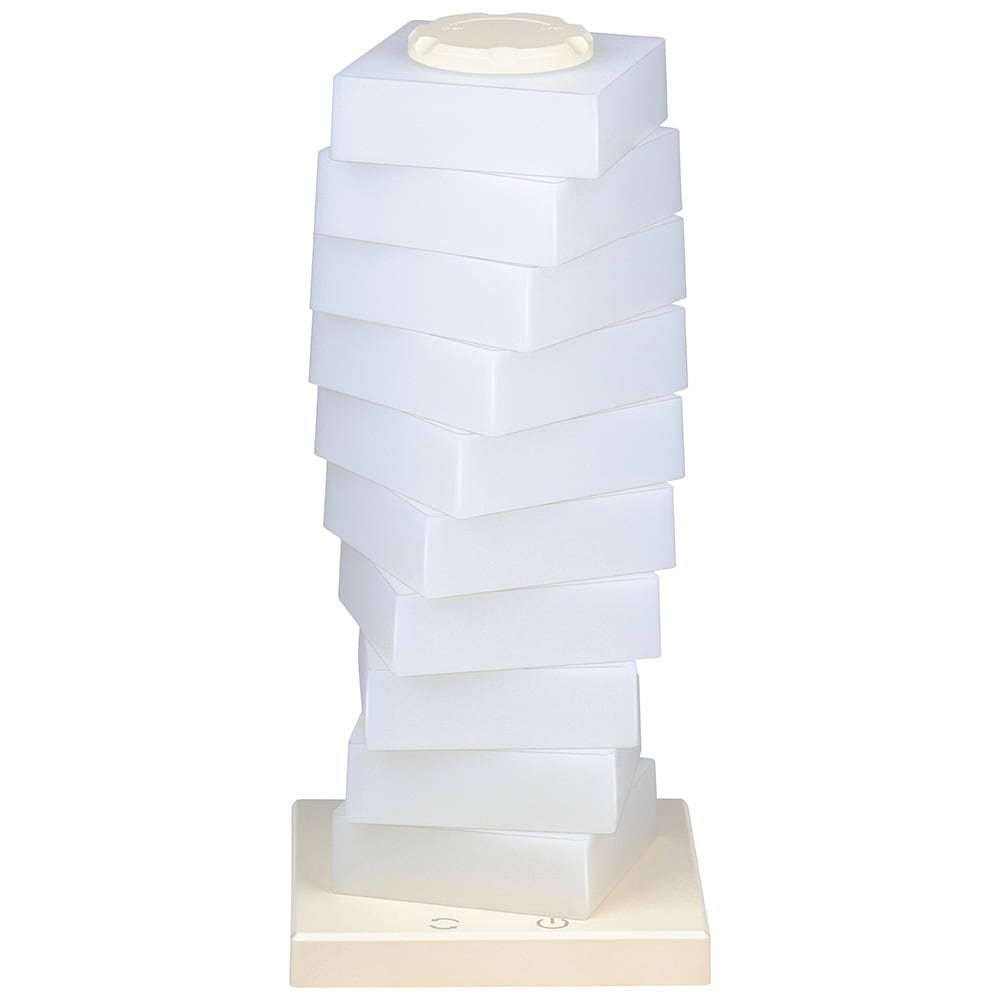 Stämningslampa färgskiftande 26 cm Fyrkantig / Multicolor LED-lampa / Fyrkantig stämningsbelysning