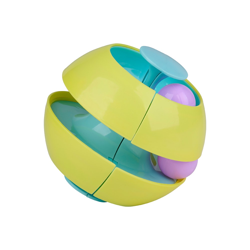 Kissan lelu Twist-a-ball 13x13x15 cm / Interaktiivinen kissapallo / Kissan jäljityslelu