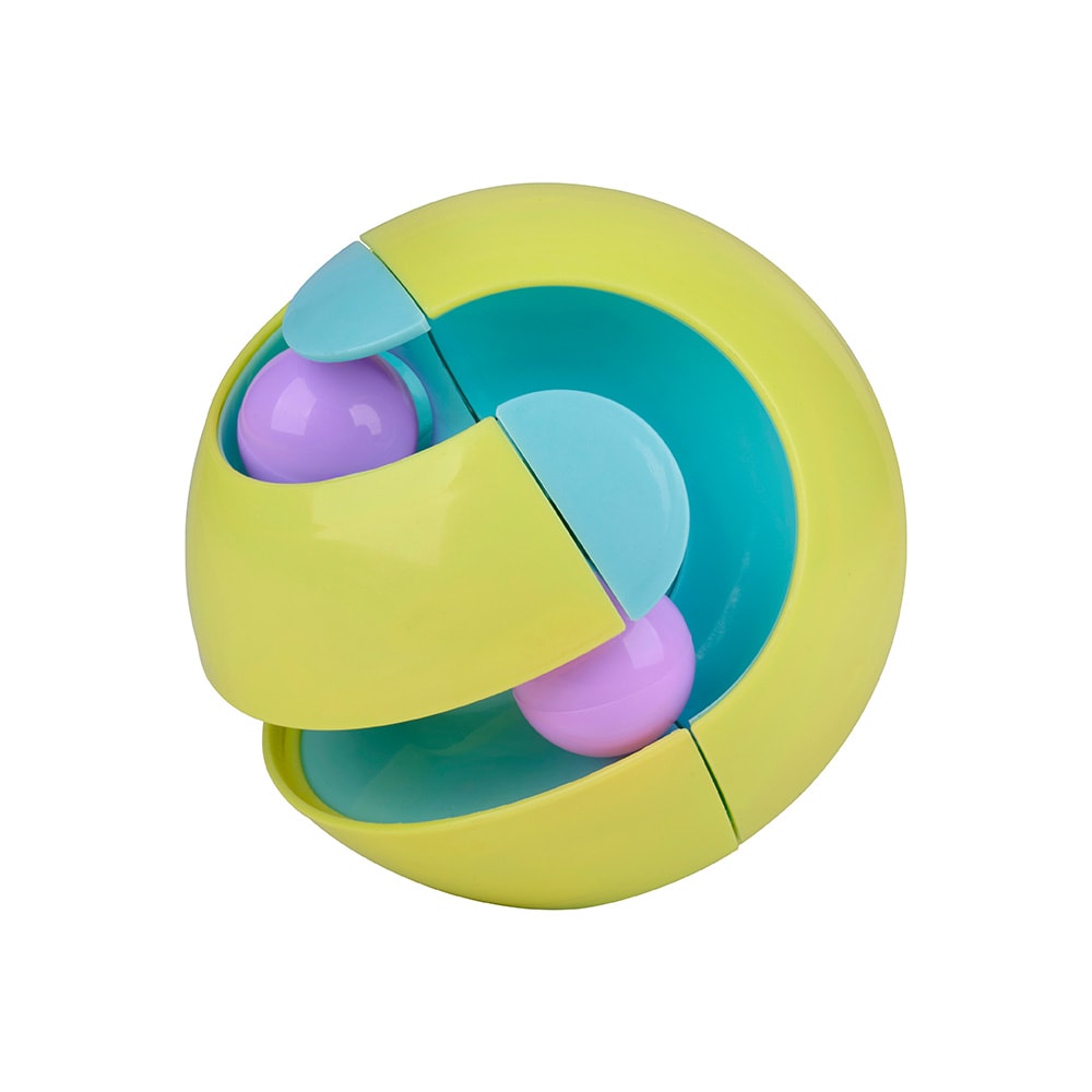 Kissan lelu Twist-a-ball 13x13x15 cm / Interaktiivinen kissapallo / Kissan jäljityslelu
