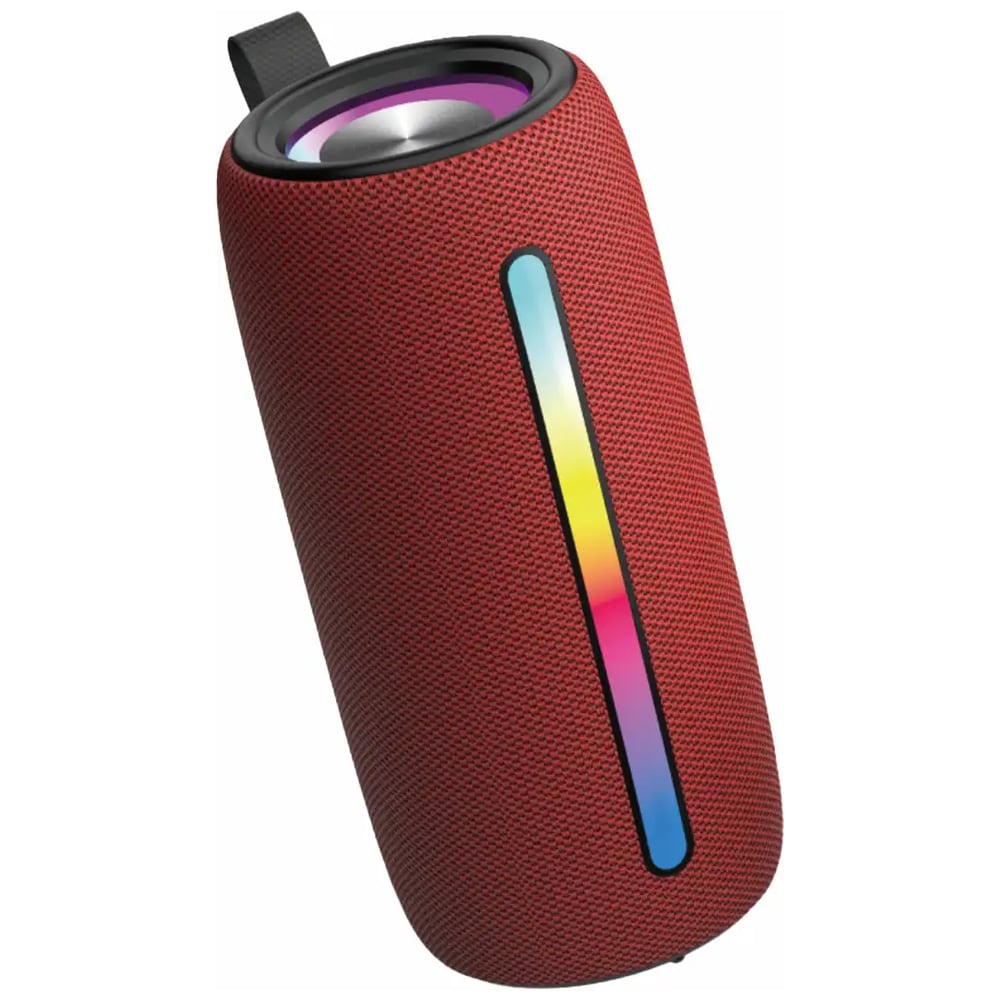 Denver BTL-360BD Bluetooth-högtalare - Röd / trådlös högtalare / portabel högtalare