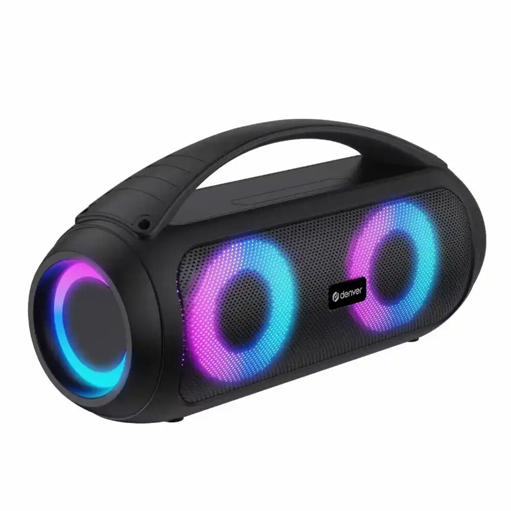 Denver BTG-618 Boombox med LED / Bluetooth-högtalare / partyhögtalare
