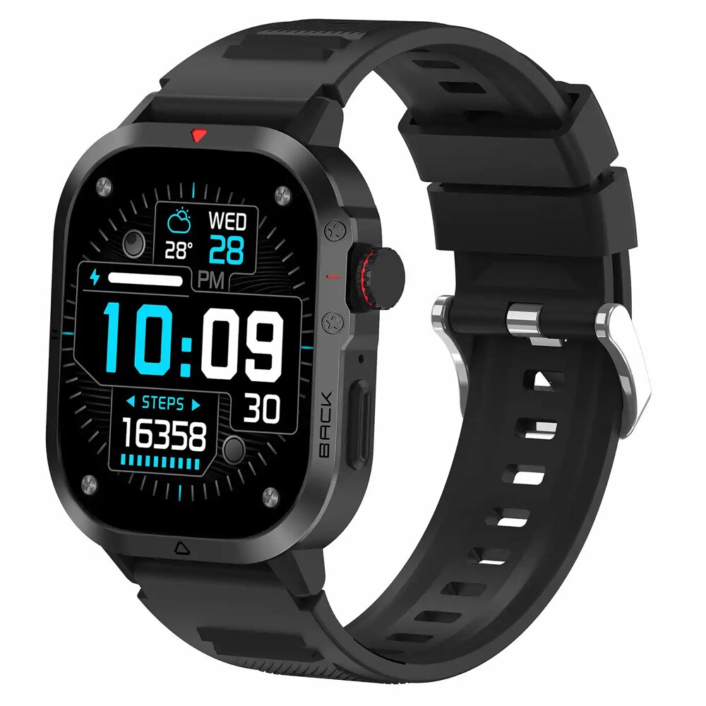 Denver SWC-195B Smartwatch - Svart / aktivitetsklocka / smartklocka