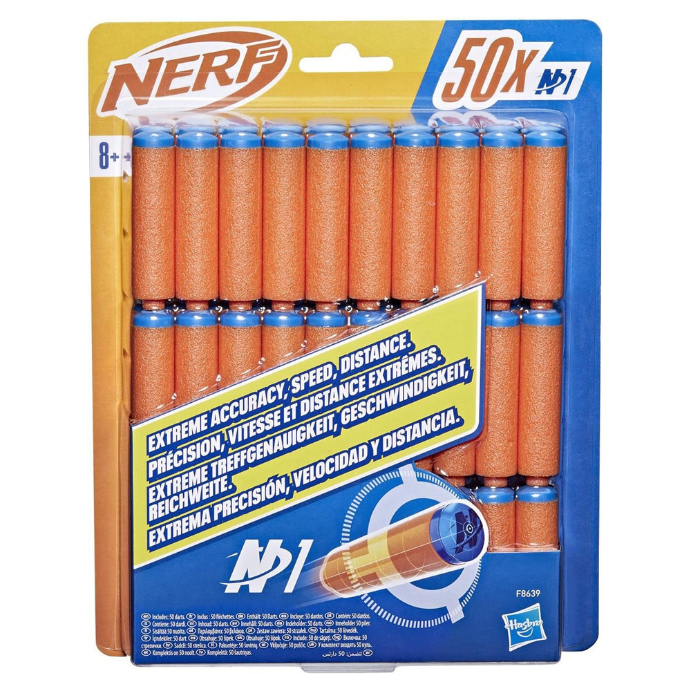Nerf N1 Refill 50-Pack Pilar / skumpilar till Nerf N-serien / Nerf N1-pilar