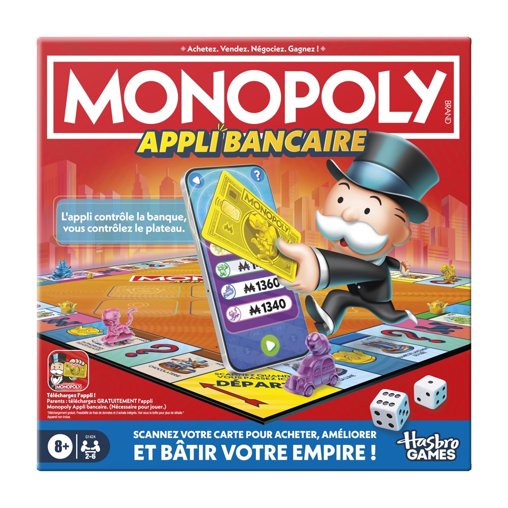 Monopol Mobile Banking / Monopoly med appbank / elektroniskt sällskapsspel