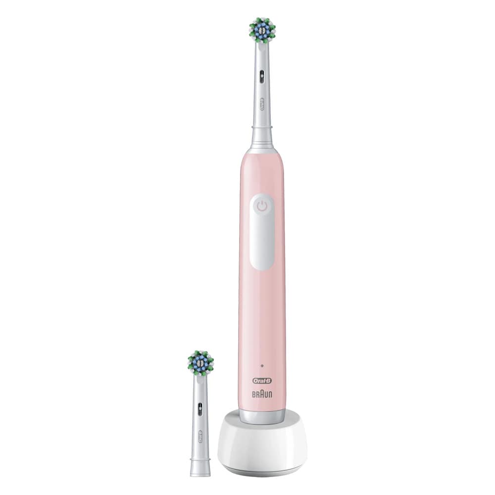 Oral-B Pro Series 1 Eltandborste - Rosa / eltandborste med trycksensor / roterande tandborste