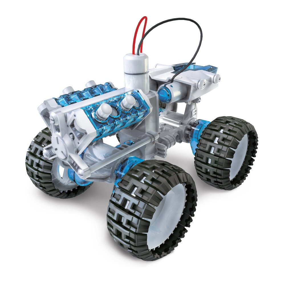 Salt Water Engine Car Educational DIY Kit / saltvattendriven byggsats / pedagogisk 4WD-bil