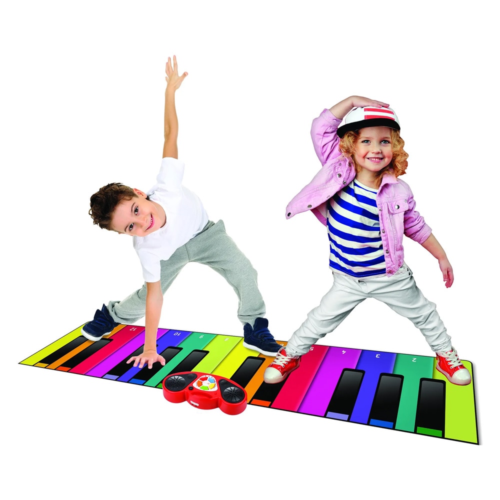 N-GEAR Giant Piano Mat / pianomatta för barn / interaktiv lekmusikmatta