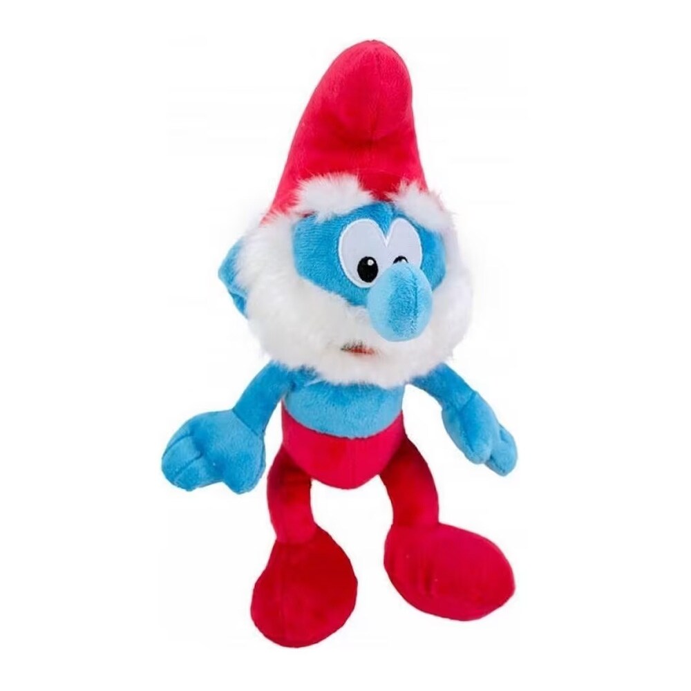 Gammelsmurf i plysch / Smurfgosedjur / Mjukisfigur
