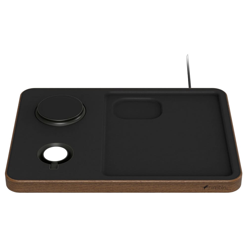 Nimble 3i1 Trådlös Laddare / Qi2-laddningsstation för Apple-enheter / MagSafe-laddare 15W