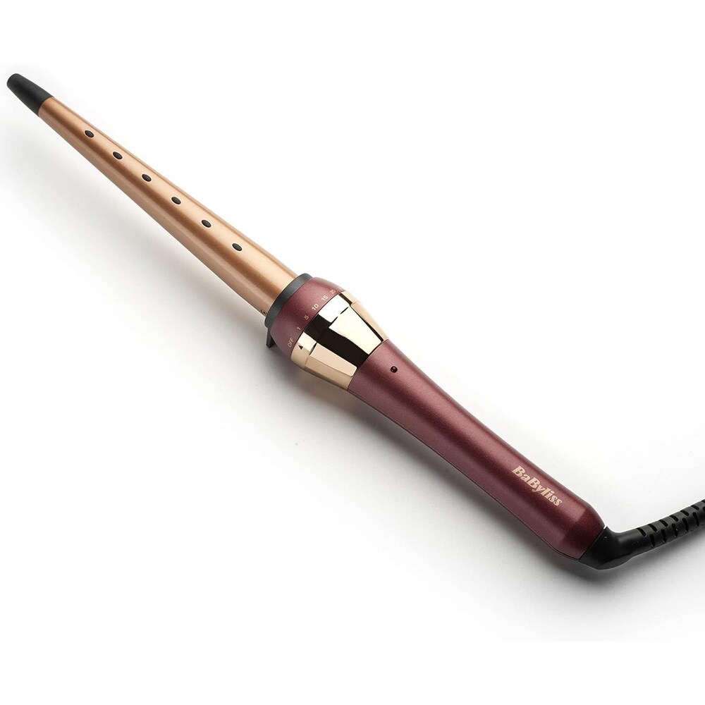 Babyliss Berry Crush Wand Locktång 2523PE / Konisk lockstav 13-25 mm / Kvartskeramisk lockstav