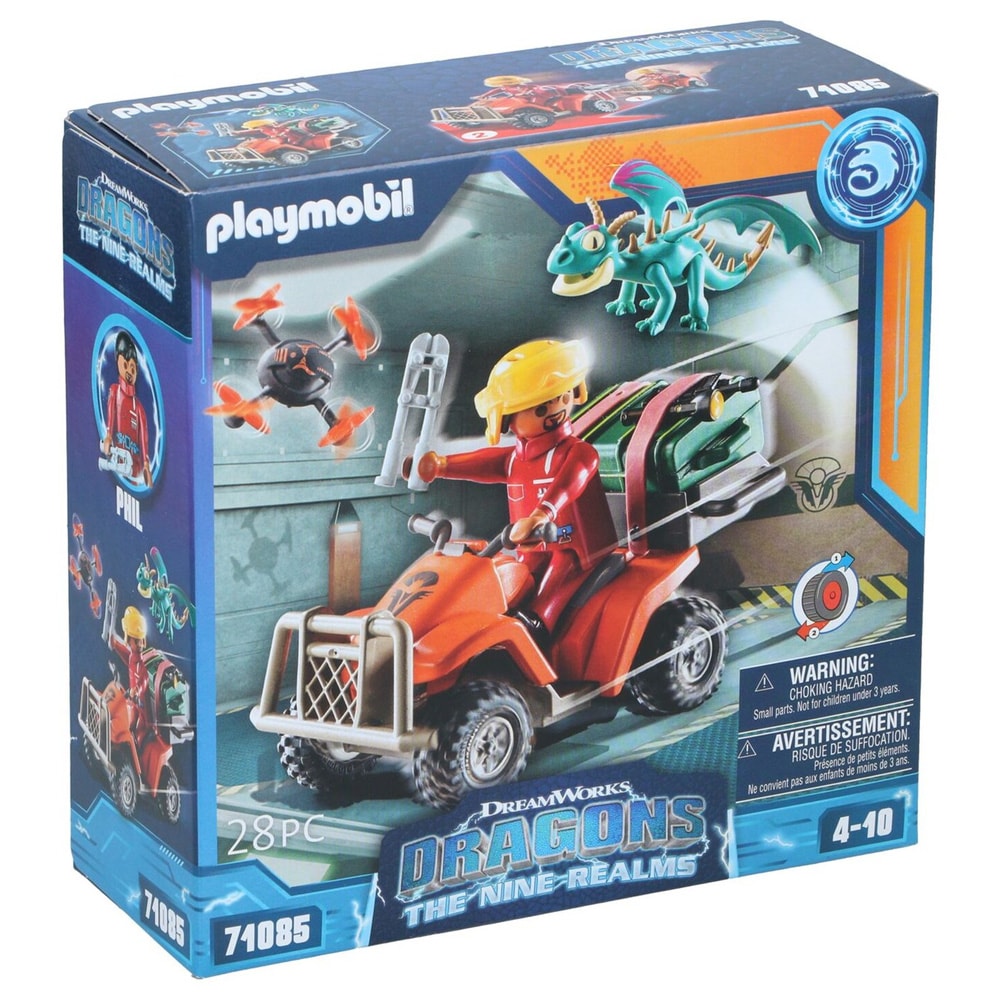 Playmobil DreamWorks Dragons The Nine Realms / Icaris Quad 71085 / Lekset med Phil och drake