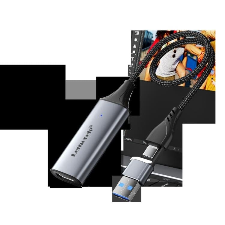 Lemorele AC05 videoinspelningskort 4K / inspelningskort för video / capture card 1080p 60 fps